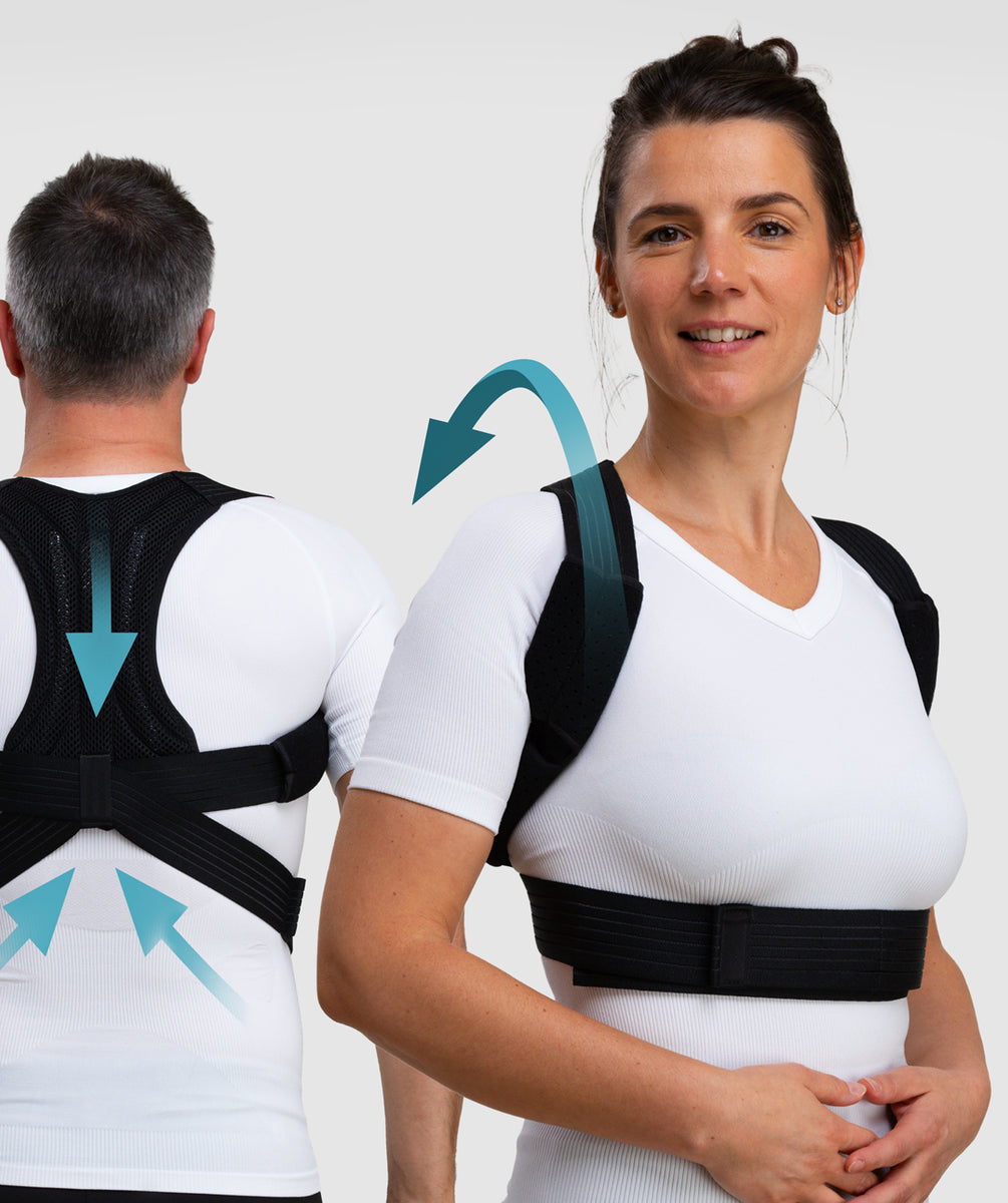 Correcteur de Posture Orthèse Soutien Lombaires Redresse Dos