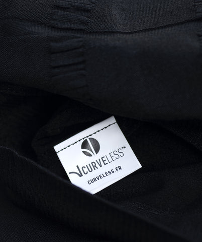 CURVELESS | Smart-Shirt Femme Noir