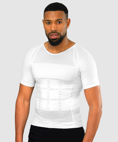 CURVELESS | Smart-Shirt Homme Blanc