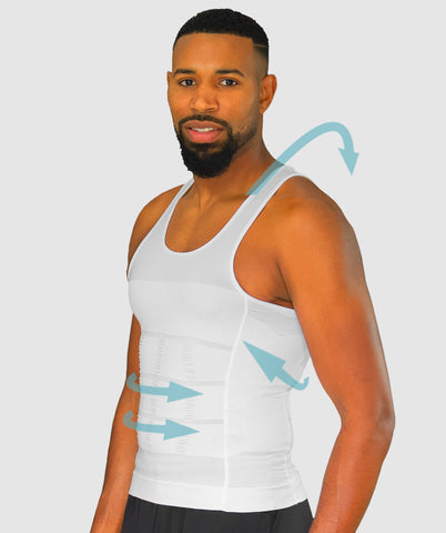 CURVELESS | Smart-Shirt Lite Homme Blanc