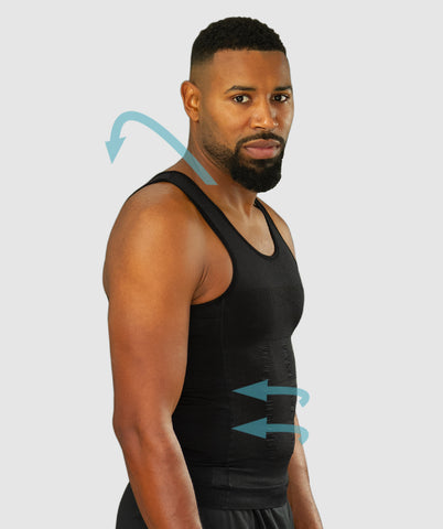 CURVELESS | Smart-Shirt Lite Homme Noir