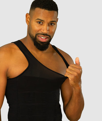 CURVELESS | Smart-Shirt Lite Homme Noir